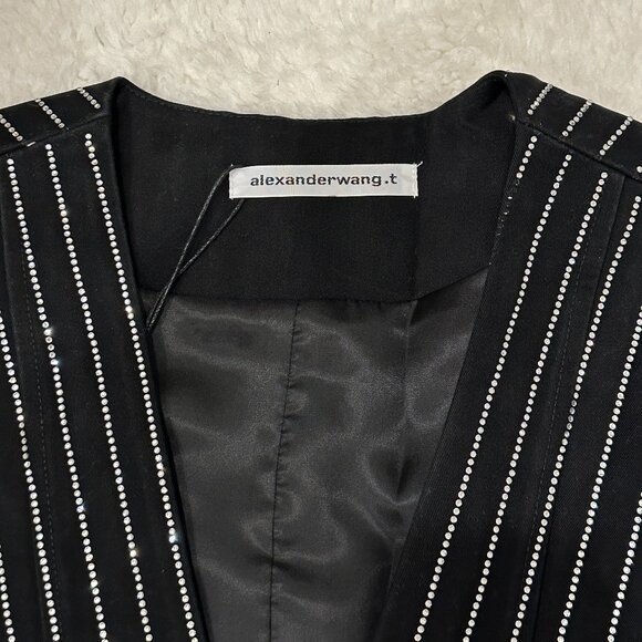 T by Alexander Wang Oreille tulle mini dress SZ M - Picture 4 of 6